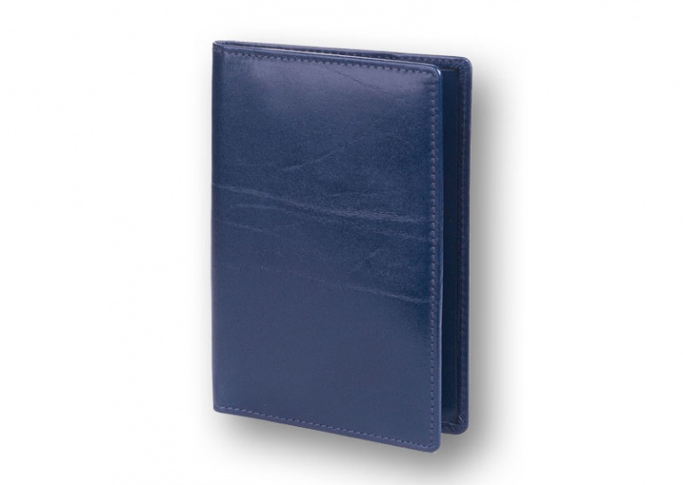 Обложка для паспорта с шелковой подкладкой и карманами для пластиковых карт