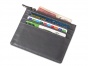 Картхолдер - чехол для пластиковых карт на 7 карманов с RFID-защитой CHR-7-12 (серый)