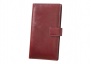 Бумажник для путешествий с отделением для паспорта, красный
