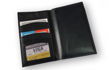 Бумажник дорожный (Цвет: Темно-синий)
