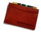 Кардхолдер кожаный - футляр для кредитных карт СН-5-05 (коричневый)