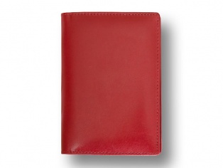 Бумажник водителя из натуральной кожи 10577-06, красный