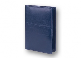 Обложка для паспорта с шелковой подкладкой и карманами для пластиковых карт